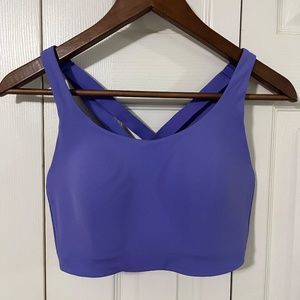 34DD Lululemon energy high support sports bra purple